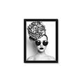 Picture of Modern Flower Girl _GroupedProduct_Rectangle_Portrait_Photography _GroupedProduct_Rectangle_Portrait_Framed_Matted_