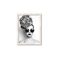Picture of Modern Flower Girl _GroupedProduct_Rectangle_Portrait_Photography _GroupedProduct_Rectangle_Portrait_Framed_Matted_