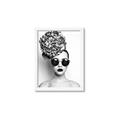 Picture of Modern Flower Girl _GroupedProduct_Rectangle_Portrait_Photography _GroupedProduct_Rectangle_Portrait_Framed_Matted_