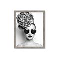 Picture of Modern Flower Girl _GroupedProduct_Rectangle_Portrait_Photography _GroupedProduct_Rectangle_Portrait_Framed_Matted_