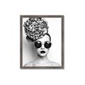 Picture of Modern Flower Girl _GroupedProduct_Rectangle_Portrait_Photography _GroupedProduct_Rectangle_Portrait_Framed_Matted_