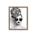 Picture of Modern Flower Girl _GroupedProduct_Rectangle_Portrait_Photography _GroupedProduct_Rectangle_Portrait_Framed_Matted_