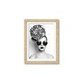 Picture of Modern Flower Girl _GroupedProduct_Rectangle_Portrait_Photography _GroupedProduct_Rectangle_Portrait_Framed_Matted_