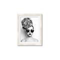 Picture of Modern Flower Girl _GroupedProduct_Rectangle_Portrait_Photography _GroupedProduct_Rectangle_Portrait_Framed_Matted_