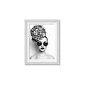 Picture of Modern Flower Girl _GroupedProduct_Rectangle_Portrait_Photography _GroupedProduct_Rectangle_Portrait_Framed_Matted_