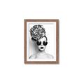 Picture of Modern Flower Girl _GroupedProduct_Rectangle_Portrait_Photography _GroupedProduct_Rectangle_Portrait_Framed_Matted_