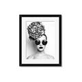 Picture of Modern Flower Girl _GroupedProduct_Rectangle_Portrait_Photography _GroupedProduct_Rectangle_Portrait_Framed_Matted_