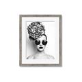 Picture of Modern Flower Girl _GroupedProduct_Rectangle_Portrait_Photography _GroupedProduct_Rectangle_Portrait_Framed_Matted_