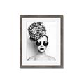 Picture of Modern Flower Girl _GroupedProduct_Rectangle_Portrait_Photography _GroupedProduct_Rectangle_Portrait_Framed_Matted_