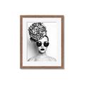 Picture of Modern Flower Girl _GroupedProduct_Rectangle_Portrait_Photography _GroupedProduct_Rectangle_Portrait_Framed_Matted_
