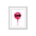 Picture of Kiss Me  _GroupedProduct_Rectangle_Portrait_Framed_Matted_