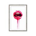 Picture of Kiss Me  _GroupedProduct_Rectangle_Portrait_Framed_Matted_