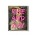 Picture of Rise and Slay _GroupedProduct_Rectangle_Portrait_Framed_Matted_
