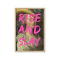 Picture of Rise and Slay _GroupedProduct_Rectangle_Portrait_Framed_Matted_