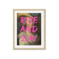 Picture of Rise and Slay _GroupedProduct_Rectangle_Portrait_Framed_Matted_