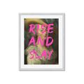 Picture of Rise and Slay _GroupedProduct_Rectangle_Portrait_Framed_Matted_