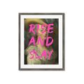 Picture of Rise and Slay _GroupedProduct_Rectangle_Portrait_Framed_Matted_
