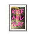 Picture of Rise and Slay _GroupedProduct_Rectangle_Portrait_Framed_Matted_