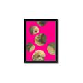 Picture of Neon Pink Circles _GroupedProduct_Rectangle_Portrait_Framed_Matted_