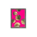 Picture of Neon Pink Circles _GroupedProduct_Rectangle_Portrait_Framed_Matted_