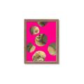 Picture of Neon Pink Circles _GroupedProduct_Rectangle_Portrait_Framed_Matted_