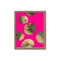 Picture of Neon Pink Circles _GroupedProduct_Rectangle_Portrait_Framed_Matted_