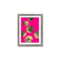 Picture of Neon Pink Circles _GroupedProduct_Rectangle_Portrait_Framed_Matted_