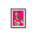 Picture of Neon Pink Circles _GroupedProduct_Rectangle_Portrait_Framed_Matted_