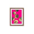 Picture of Neon Pink Circles _GroupedProduct_Rectangle_Portrait_Framed_Matted_