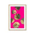 Picture of Neon Pink Circles _GroupedProduct_Rectangle_Portrait_Framed_Matted_