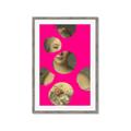 Picture of Neon Pink Circles _GroupedProduct_Rectangle_Portrait_Framed_Matted_