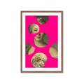 Picture of Neon Pink Circles _GroupedProduct_Rectangle_Portrait_Framed_Matted_