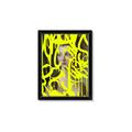 Picture of Neon Yellow Graffiti _GroupedProduct_Rectangle_Portrait_Framed_Matted_