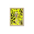 Picture of Neon Yellow Graffiti _GroupedProduct_Rectangle_Portrait_Framed_Matted_