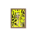Picture of Neon Yellow Graffiti _GroupedProduct_Rectangle_Portrait_Framed_Matted_