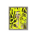 Picture of Neon Yellow Graffiti _GroupedProduct_Rectangle_Portrait_Framed_Matted_
