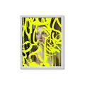 Picture of Neon Yellow Graffiti _GroupedProduct_Rectangle_Portrait_Framed_Matted_