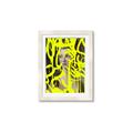 Picture of Neon Yellow Graffiti _GroupedProduct_Rectangle_Portrait_Framed_Matted_