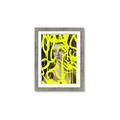 Picture of Neon Yellow Graffiti _GroupedProduct_Rectangle_Portrait_Framed_Matted_