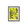 Picture of Neon Yellow Graffiti _GroupedProduct_Rectangle_Portrait_Framed_Matted_