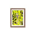 Picture of Neon Yellow Graffiti _GroupedProduct_Rectangle_Portrait_Framed_Matted_