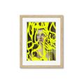 Picture of Neon Yellow Graffiti _GroupedProduct_Rectangle_Portrait_Framed_Matted_