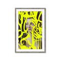 Picture of Neon Yellow Graffiti _GroupedProduct_Rectangle_Portrait_Framed_Matted_