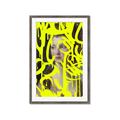 Picture of Neon Yellow Graffiti _GroupedProduct_Rectangle_Portrait_Framed_Matted_