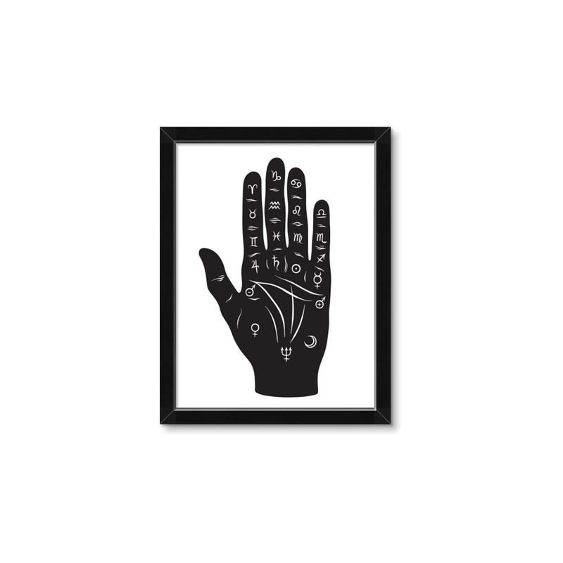 Picture of Hamsa Hand _GroupedProduct_Rectangle_Portrait_Framed_Matted_