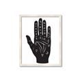 Picture of Hamsa Hand _GroupedProduct_Rectangle_Portrait_Framed_Matted_