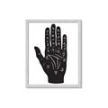 Picture of Hamsa Hand _GroupedProduct_Rectangle_Portrait_Framed_Matted_