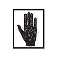 Picture of Hamsa Hand _GroupedProduct_Rectangle_Portrait_Framed_Matted_