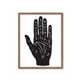 Picture of Hamsa Hand _GroupedProduct_Rectangle_Portrait_Framed_Matted_