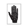 Picture of Hamsa Hand _GroupedProduct_Rectangle_Portrait_Framed_Matted_